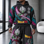 Unisex Oversized Casual Anime-print Hoodie