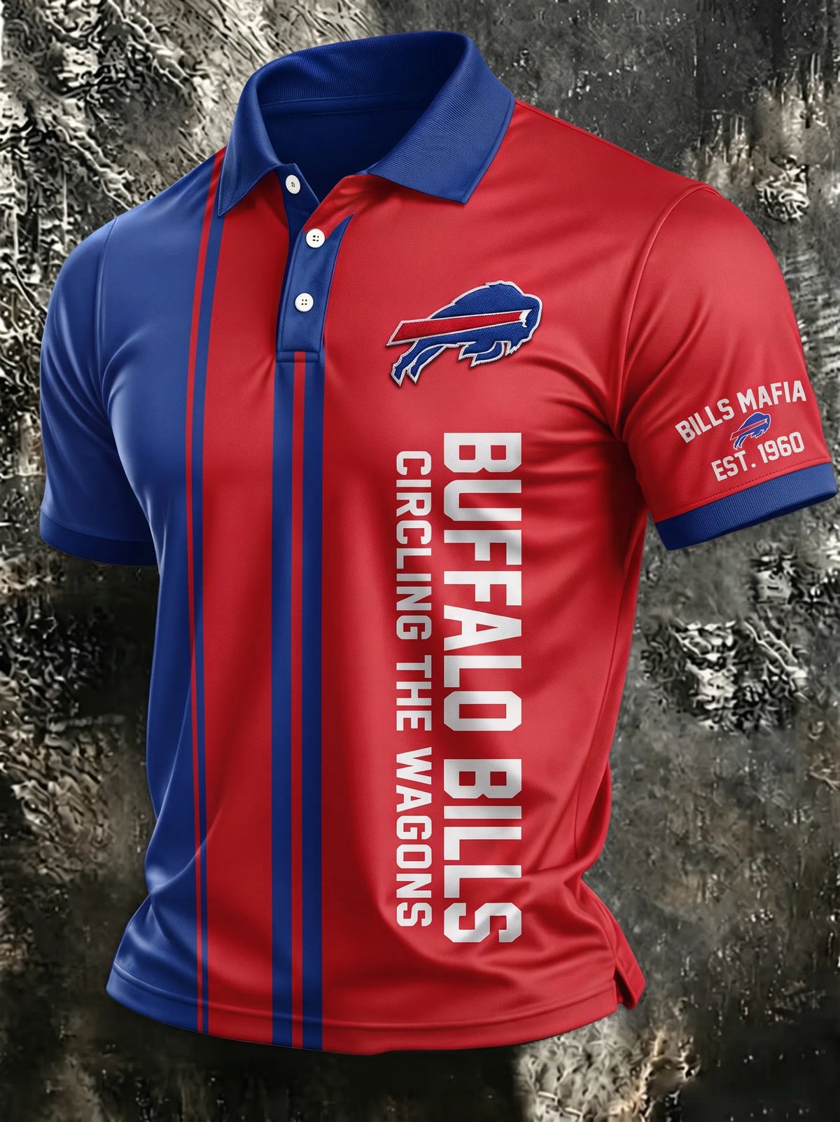 Men's Football Fan Polo Shirt