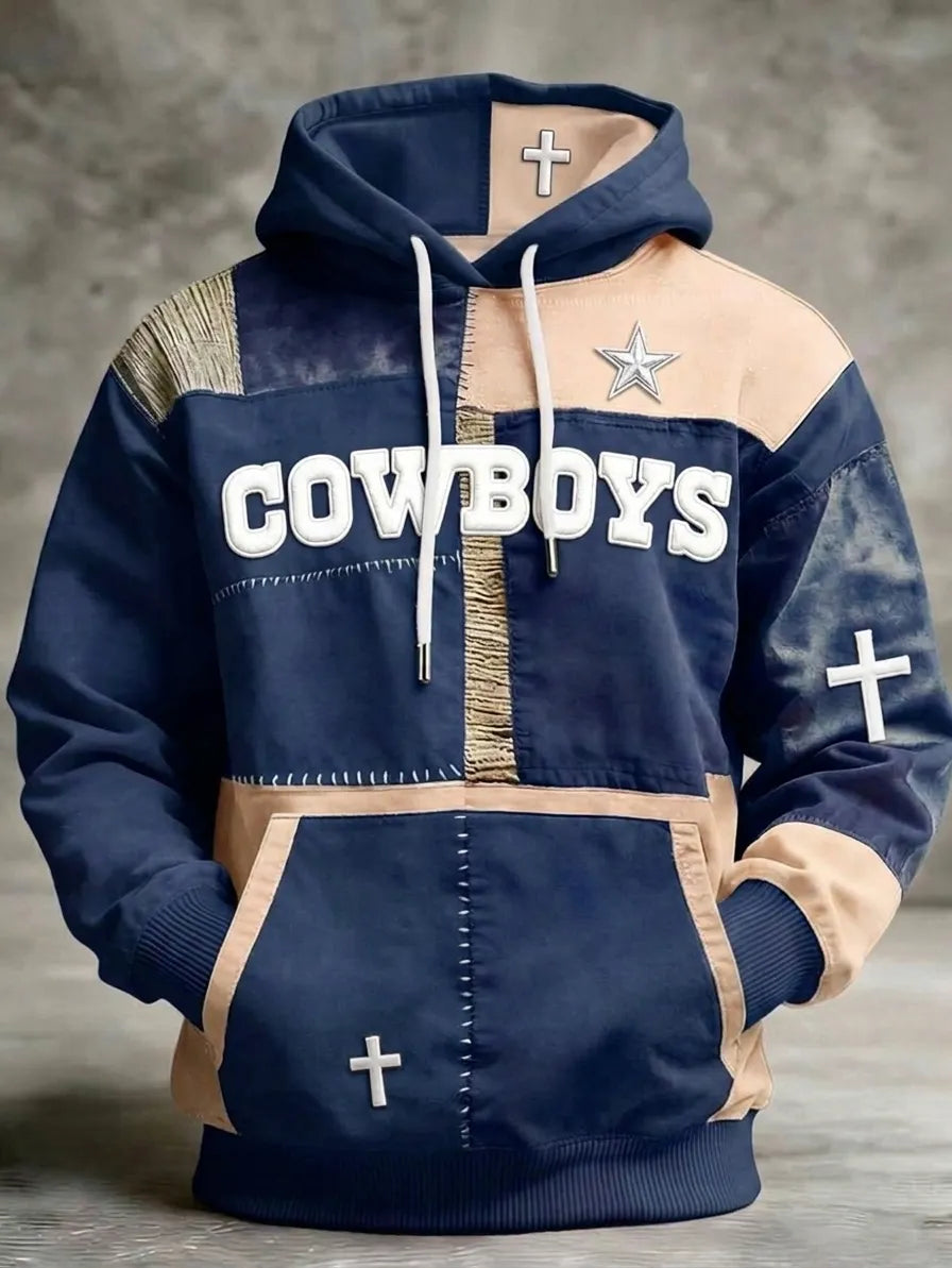 Men's Football Print Hoodies