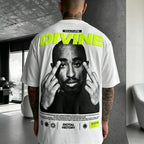 Unisex West Coast Legend Print Short-Sleeve T-Shirt