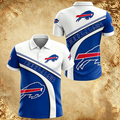 Men Sports Team Graphic Short Sleeve Polo