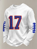 Men's Long-Sleeved Football Fan Top