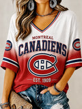 Women's Hockey Fan Print Jersey