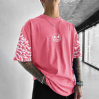 Unisex Anime-Style Retro Oversized T-Shirt