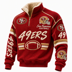 Men's Football Print Sweatshirt
