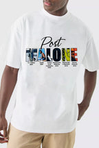 Retro post malone shirt vintage 90s style shirt-Men