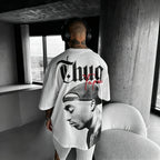 Unisex West Coast Legend Print Short-Sleeve T-Shirt