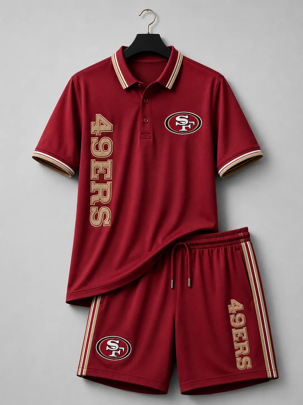Men's Football-Print Set