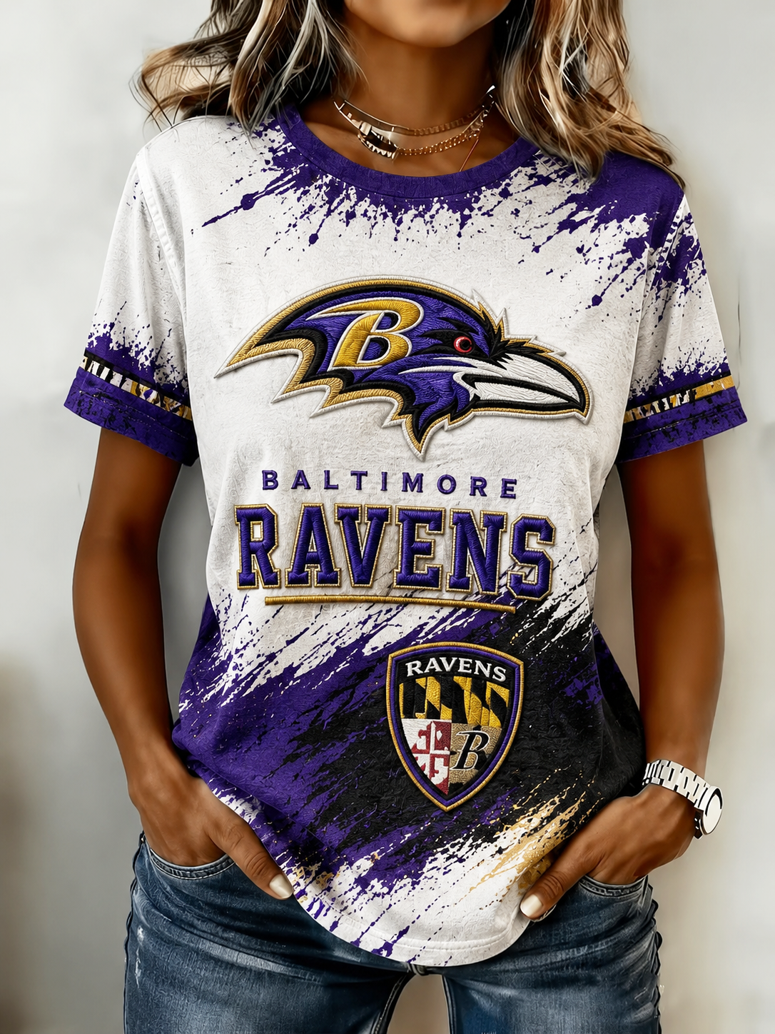 Women's Football Fan T-Shirt