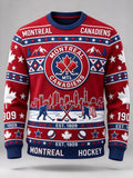 Men's Vintage Ice Hockey Sweatshirt