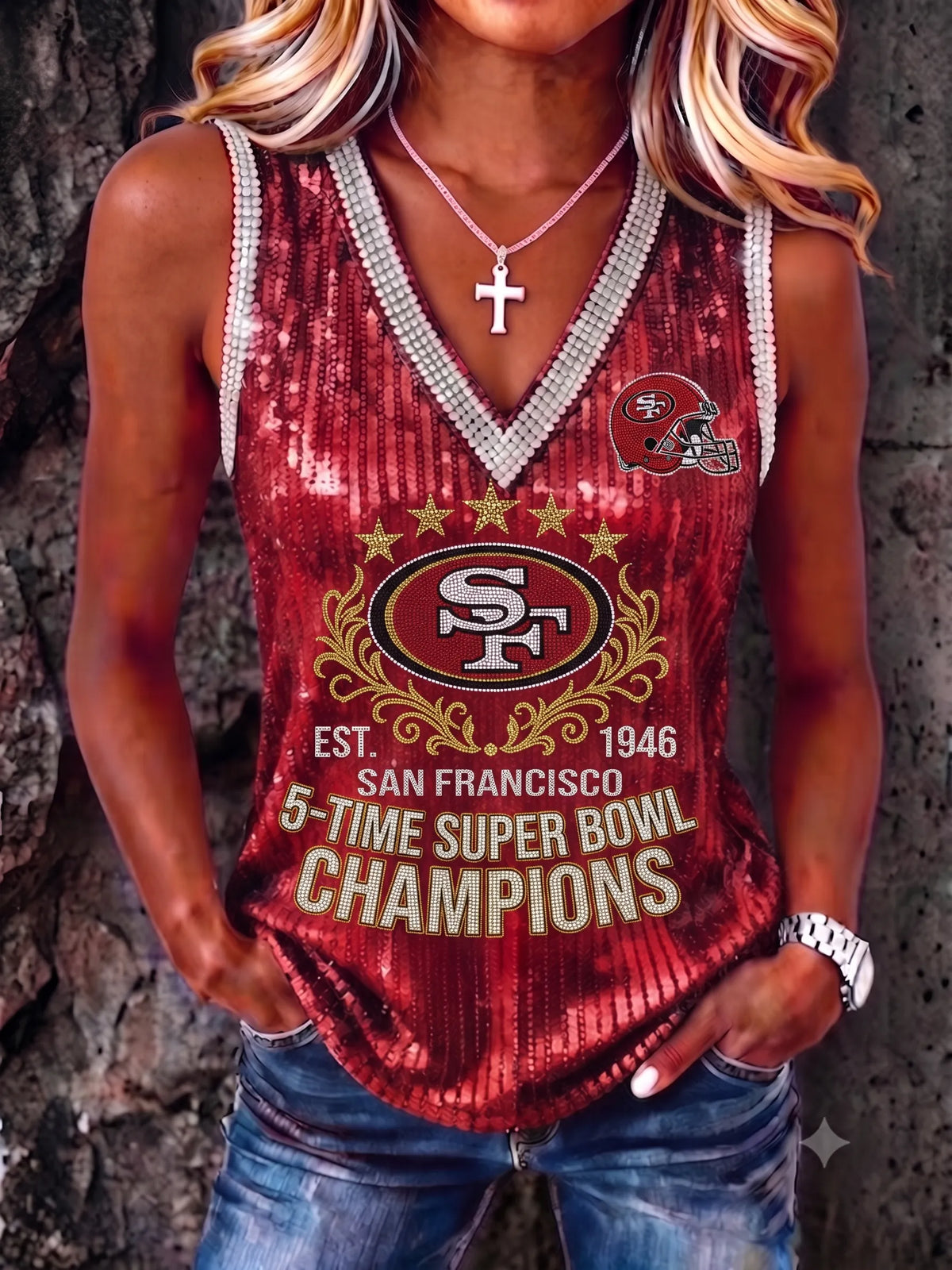 Women's In V-Neck Vest