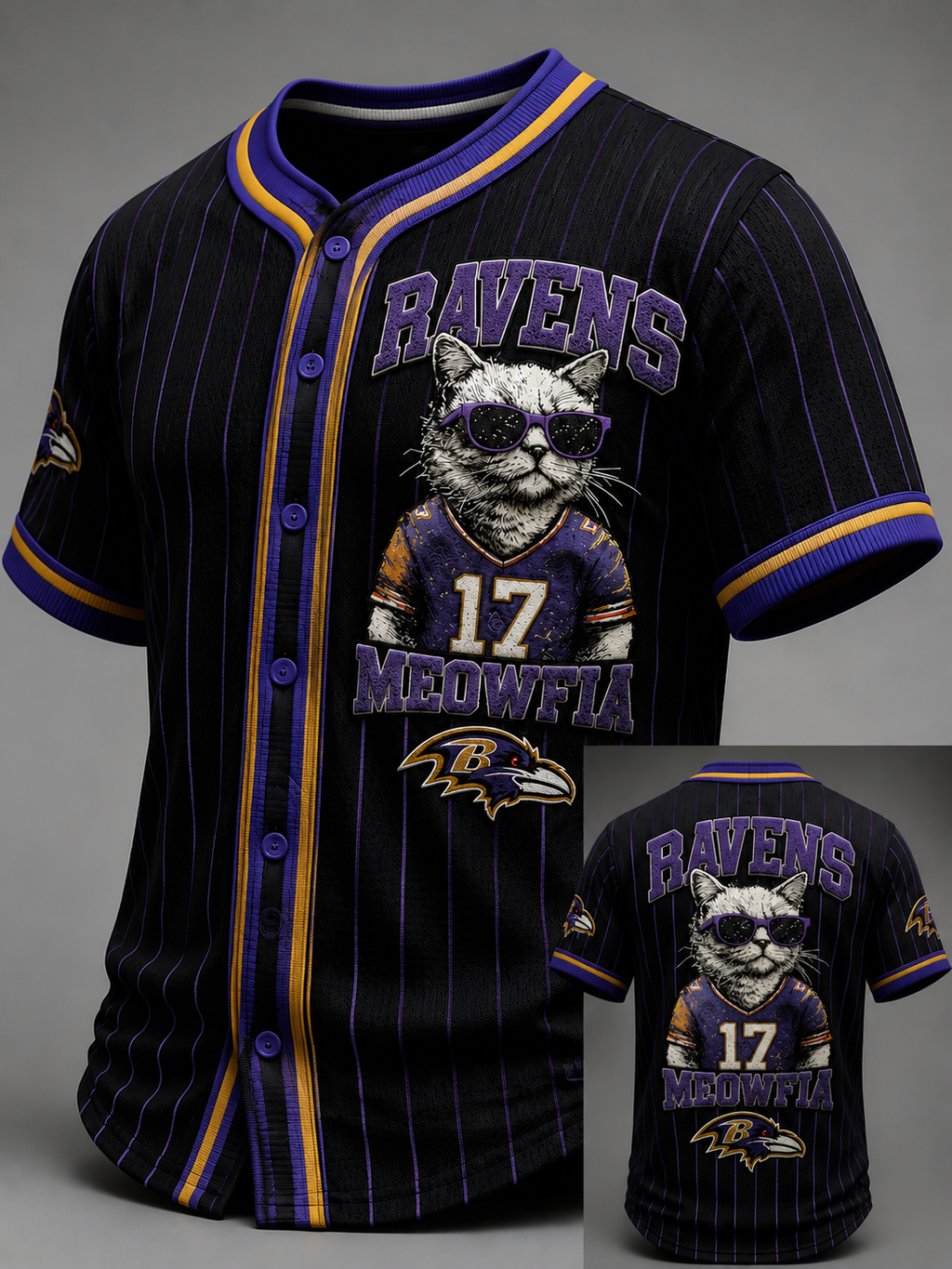 Men's Football Print Shirt