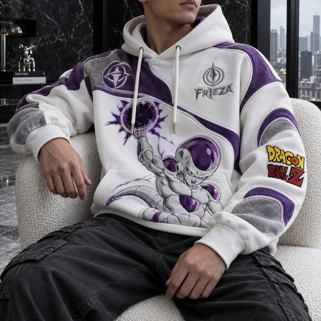 Unisex Oversized Casual Anime-print Hoodie