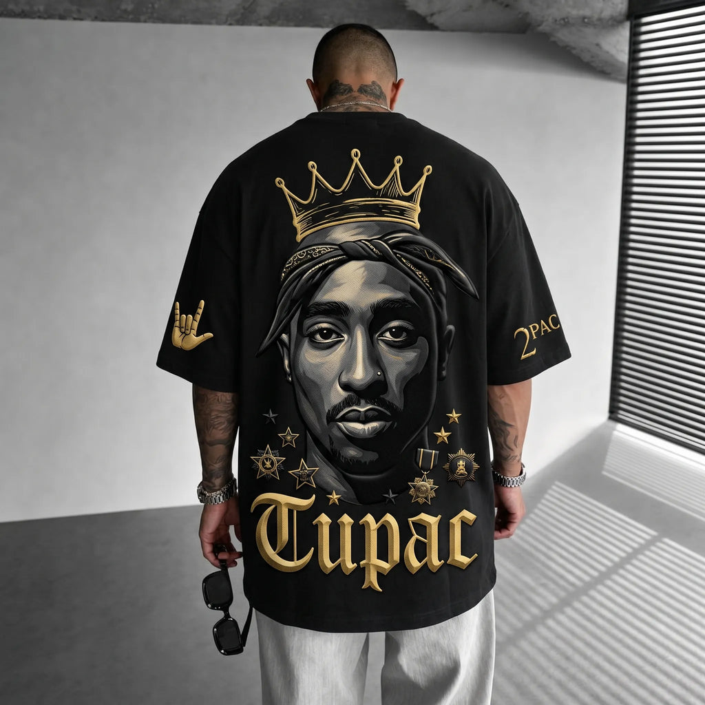 Unisex West Coast Legend Print Short-Sleeve T-Shirt