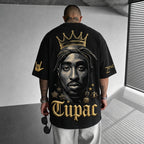 Unisex West Coast Legend Print Short-Sleeve T-Shirt