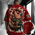 Unisex Anime-Style Retro Oversized T-Shirt