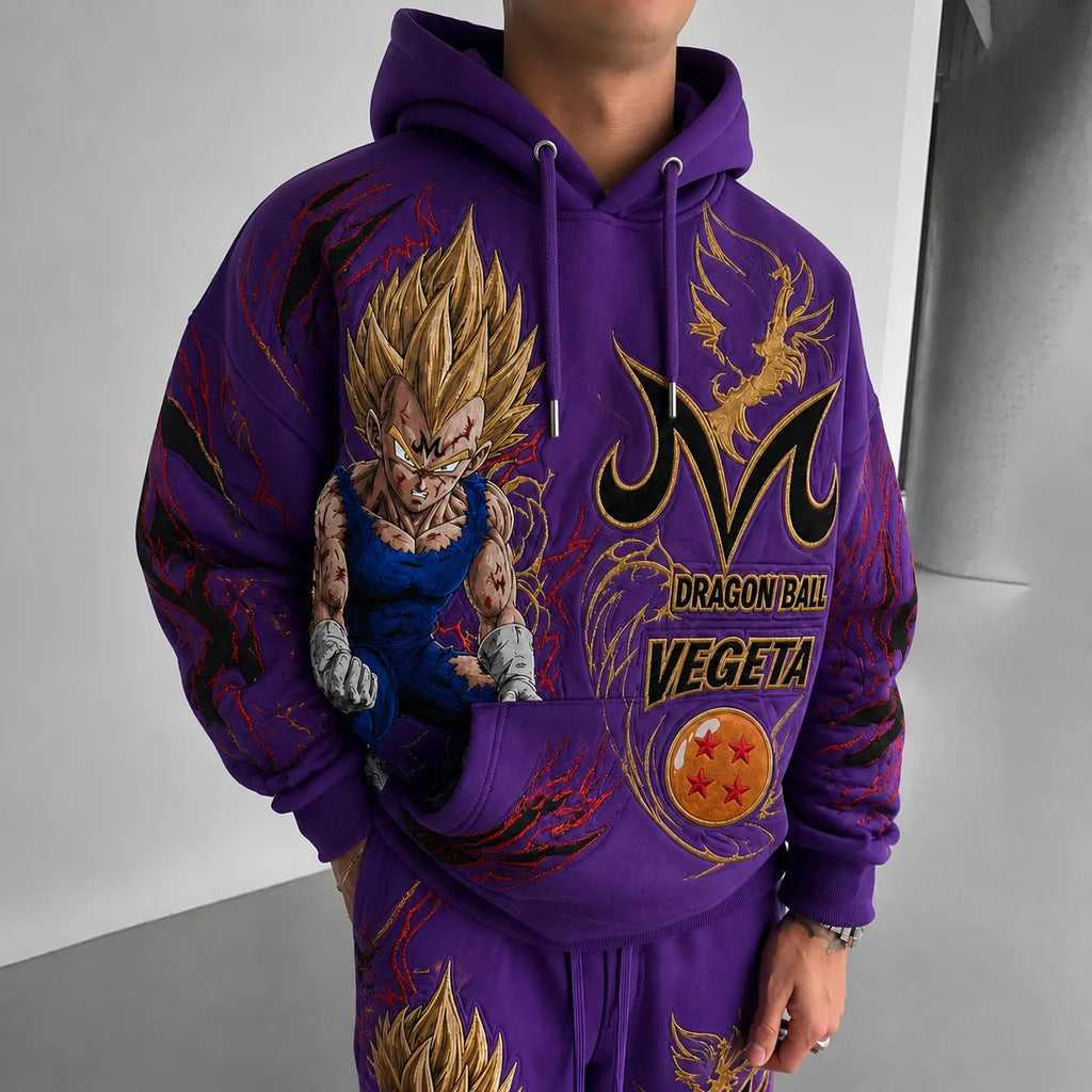 Anime-print Hoodie