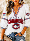 Women's Hockey Fan Print Jersey