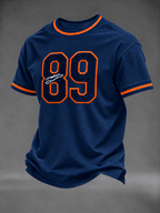Men's Retro Print Short-Sleeve T-Shirt