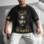 Unisex West Coast Legend Print Short-Sleeve T-Shirt