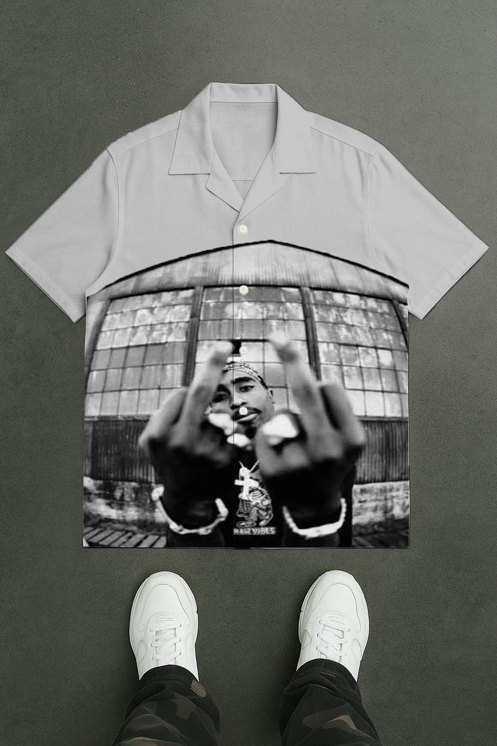 tupac short sleeve shirt