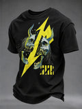 Men's Music Tour Printed Casual T-Shirt
