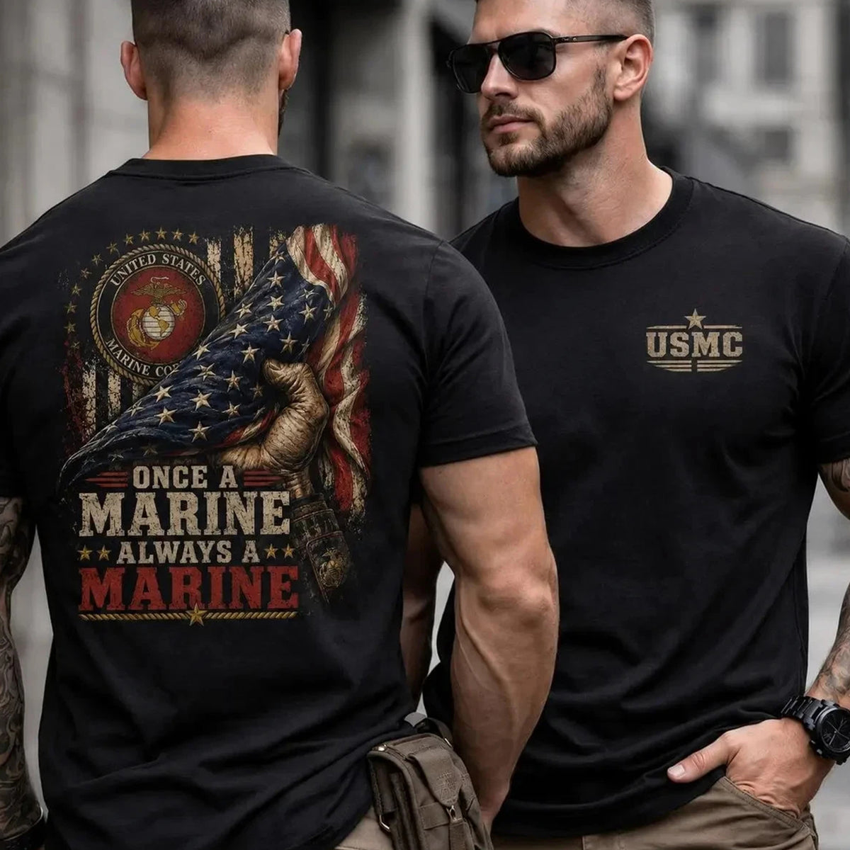 Once a Marine Always a Marine T-Shirt