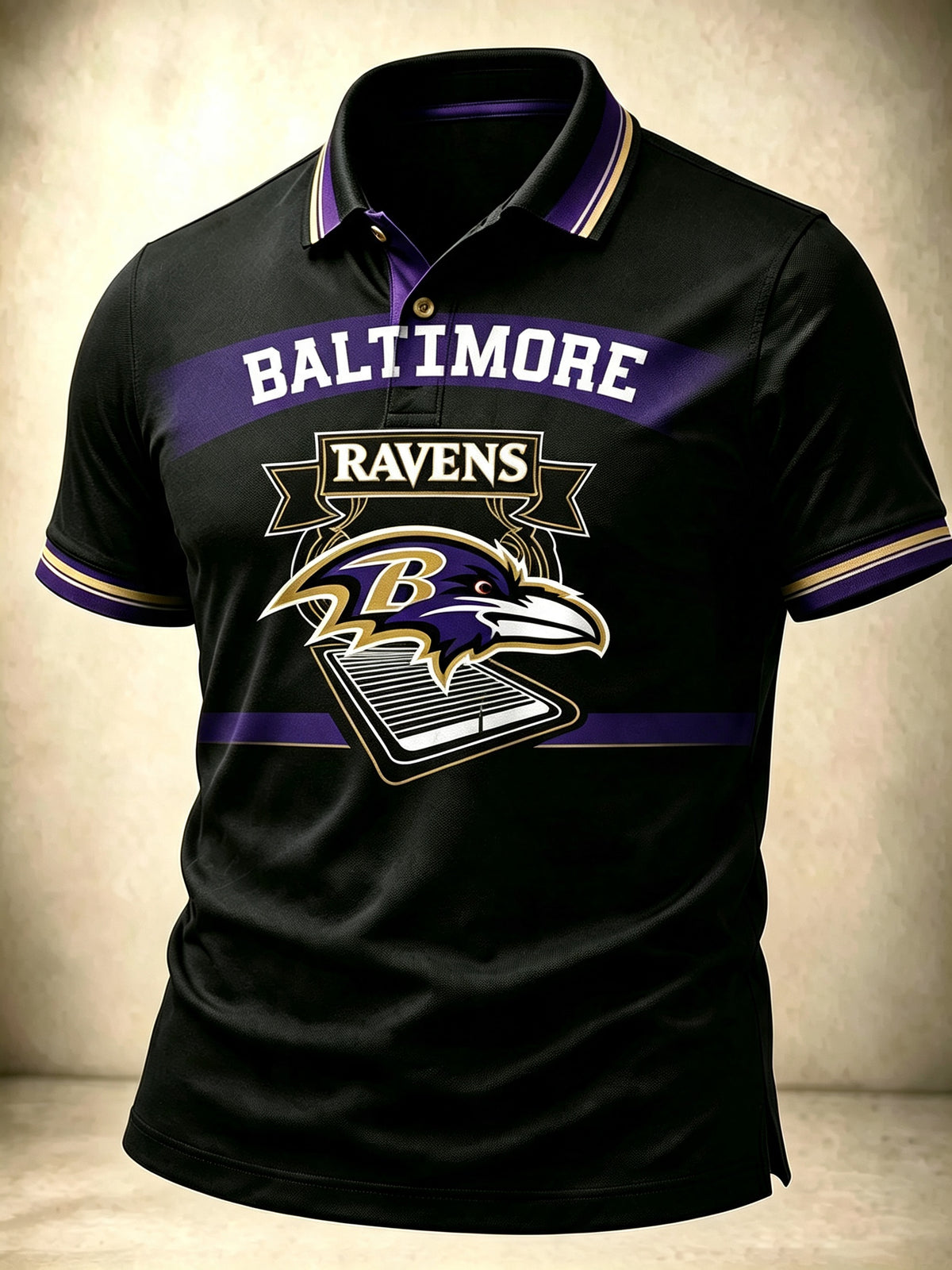 Men's Football Fan Polo Shirt