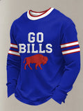 Men's Long-Sleeved Football Fan Top