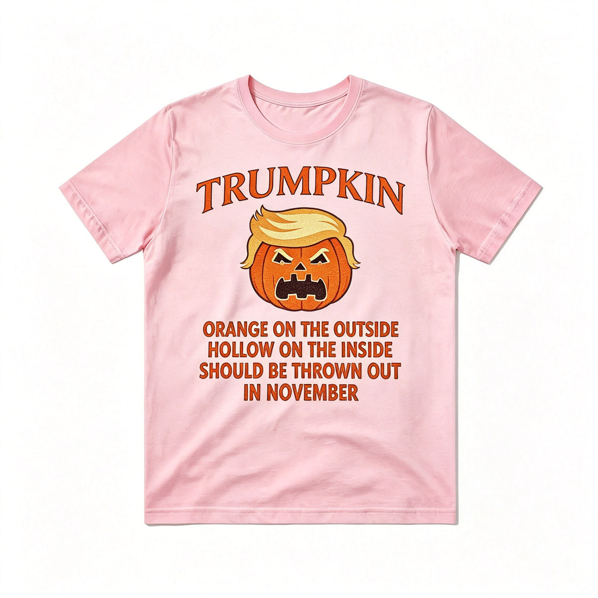 Trumpkin Funny Pumpkin Halloween Graphic T‑Shirt