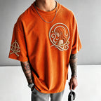 Unisex Anime-Style Retro Oversized T-Shirt