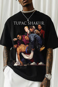 Tupac Artistic Oil Painting Graphic Tee