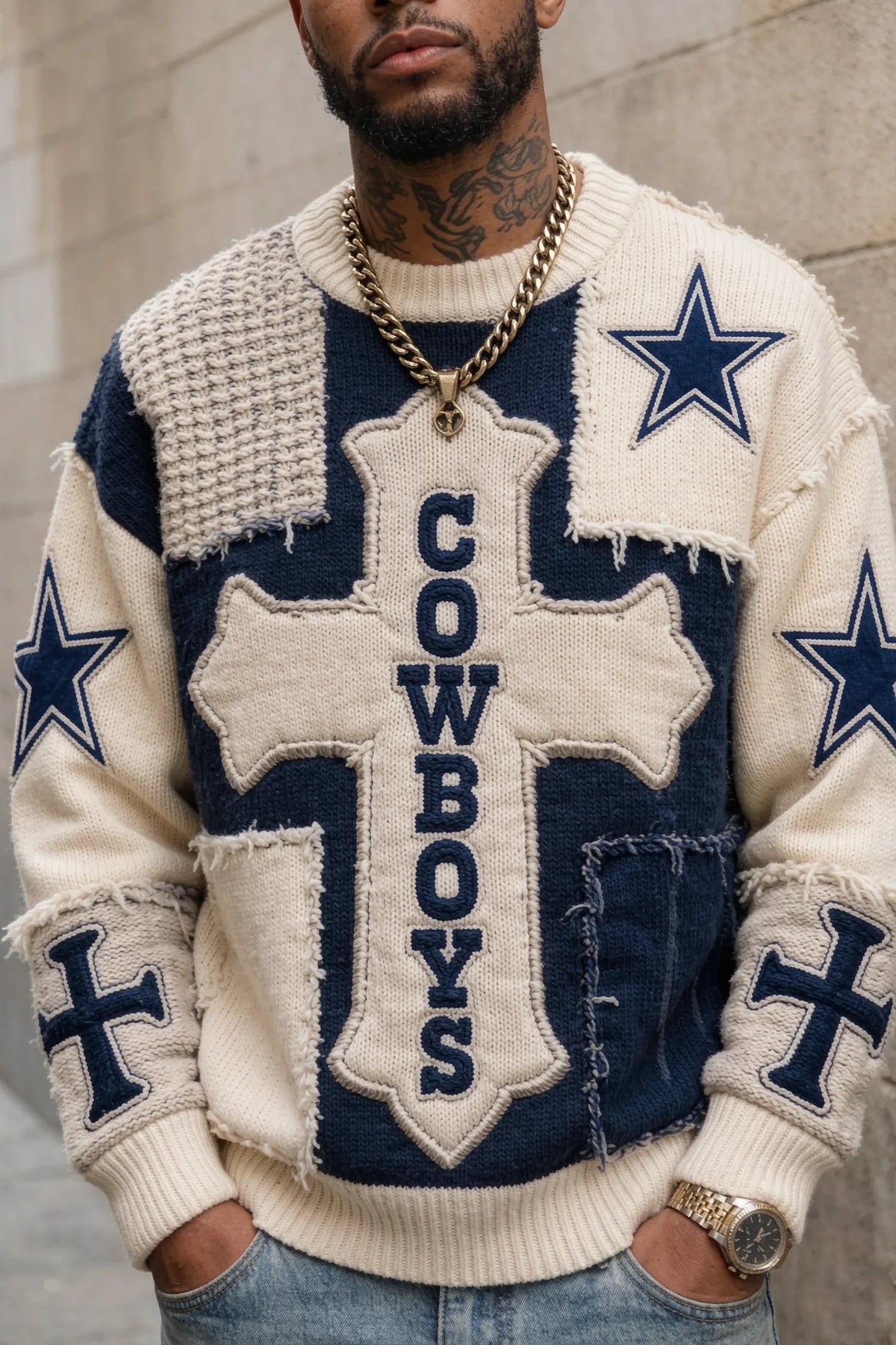 Men's Football Print Sweatershirts