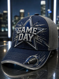 Football Print Hat