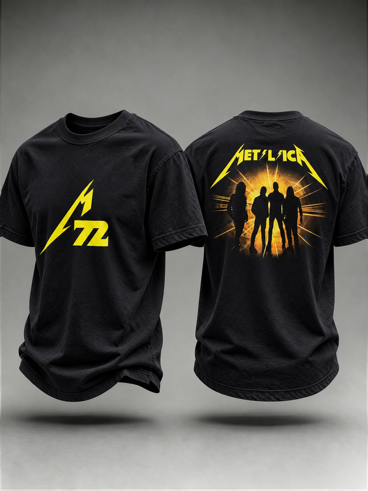 Men's Music Tour Printed Casual T-Shirt