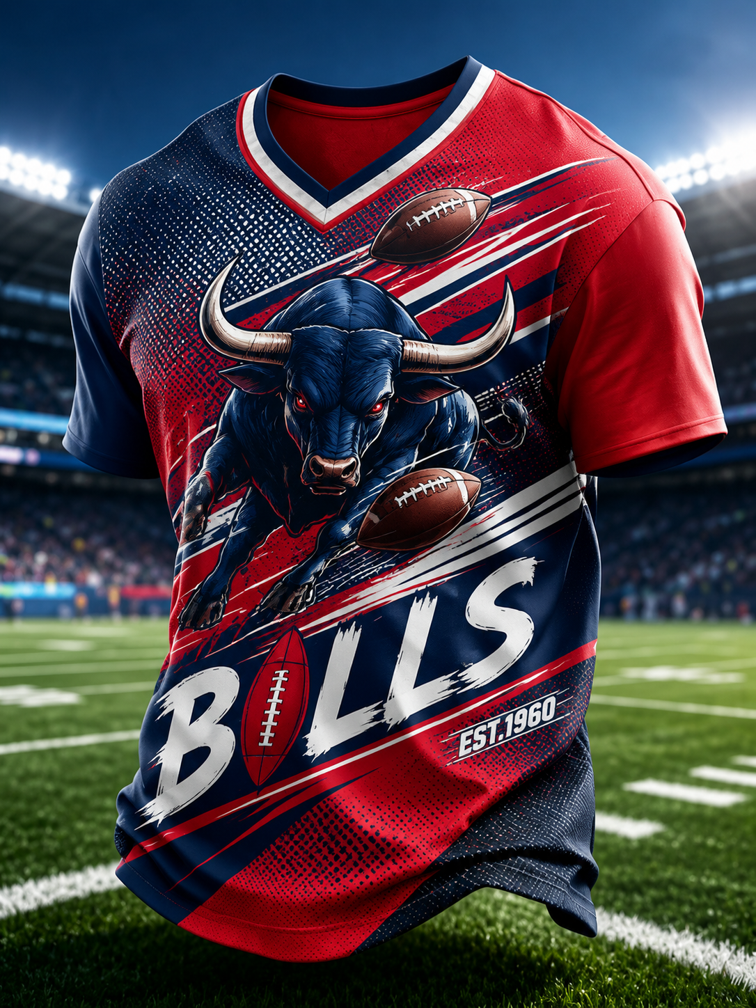 Men's Football Short-Sleeve T-Shirt