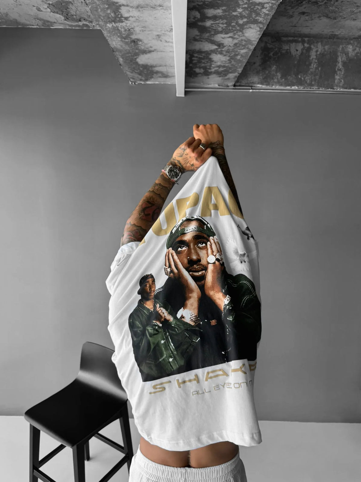 Unisex West Coast Legend Print Short-Sleeve T-Shirt