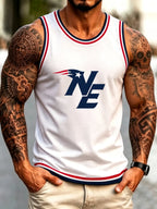 Men's Football Print Tank Top
