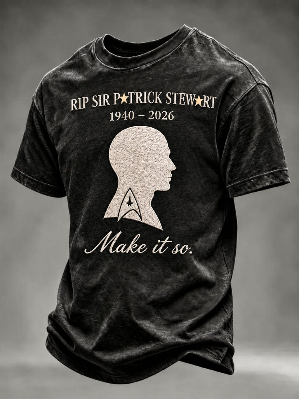Men's Casual Commemorative Printed Short-Sleeve T-Shirt