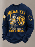 Men's Baseball Print T-Shirt