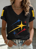 Women's Retro Football Star Graphic Tee