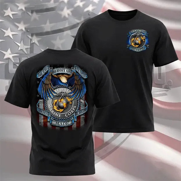 USMC Marine Corps Memorial Shirt Some Gave All Tribute Military T Shirt