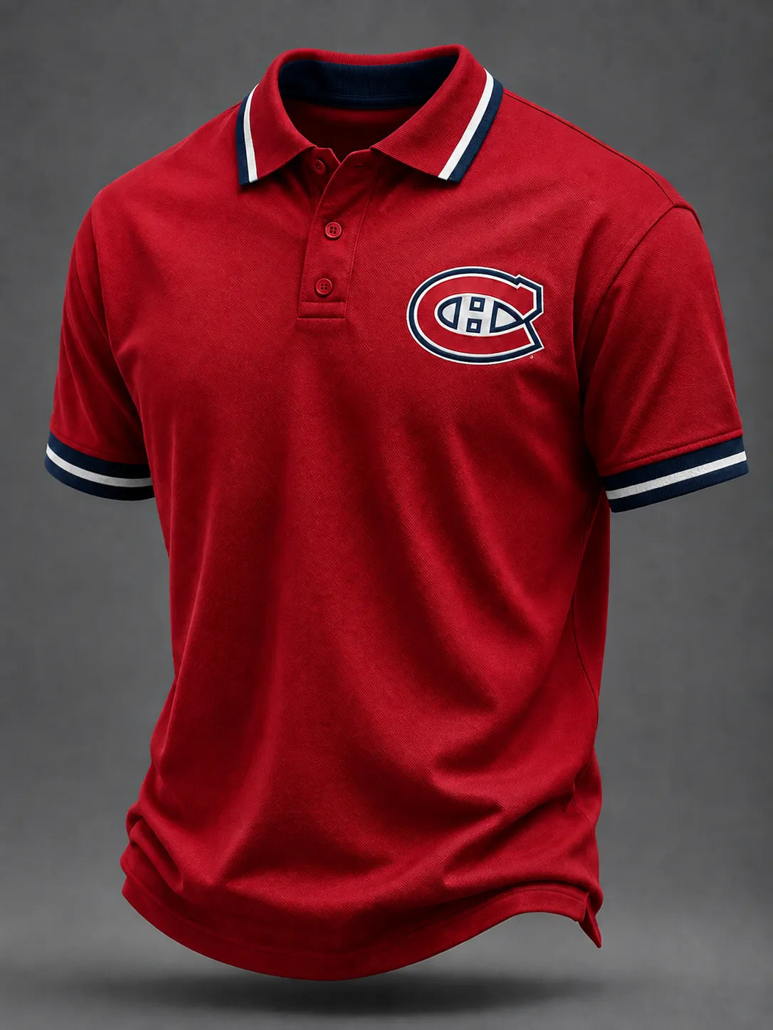 Men's Ice Hockey Fan Polo Shirt