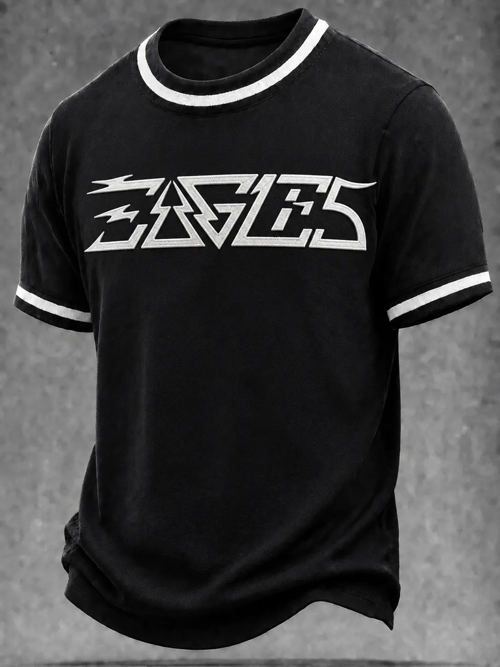 Men's Music Print T‐Shirt