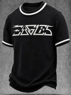 Men's Music Print T‐Shirt