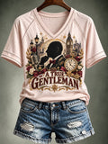 Women's Artistic Casual Printed T-Shirt