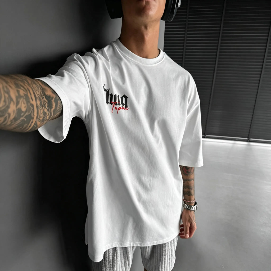 Unisex West Coast Legend Print Short-Sleeve T-Shirt