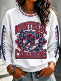 Women's Ice Hockey Print Sweatshirt