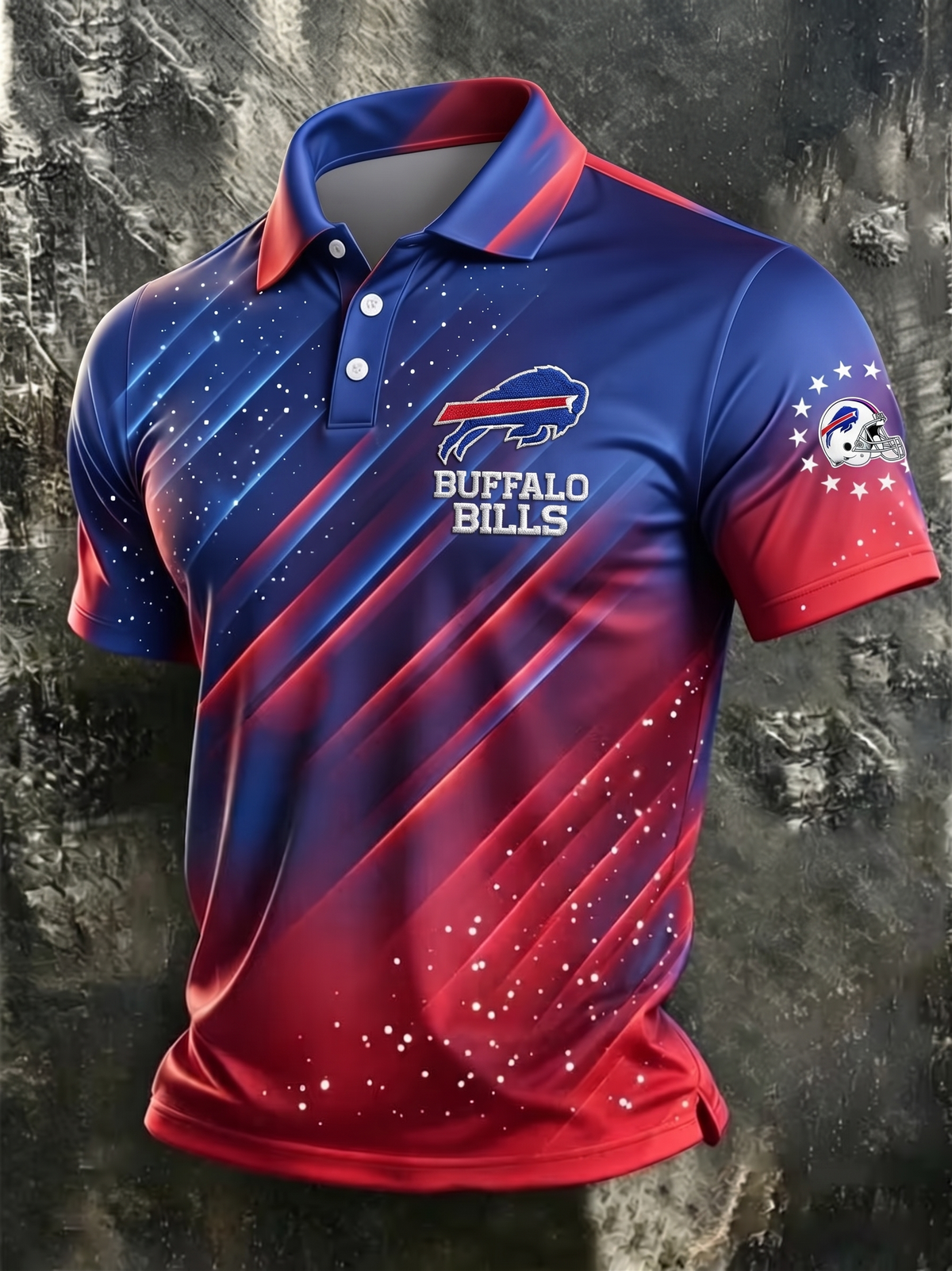 Men's Football Short-Sleeve Polo Shirt