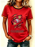 Women's Casual Print T-Shirt